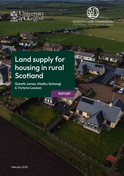 Cover of Land supply for housing in rural Scotland report