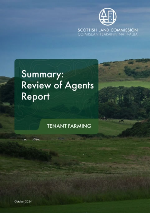 Cover of Summary Review of Agents Report